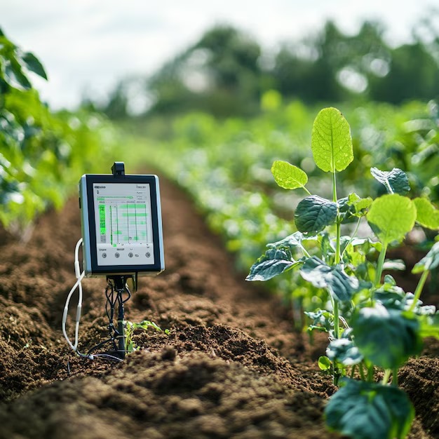 Robotic crop monitoring system in the field